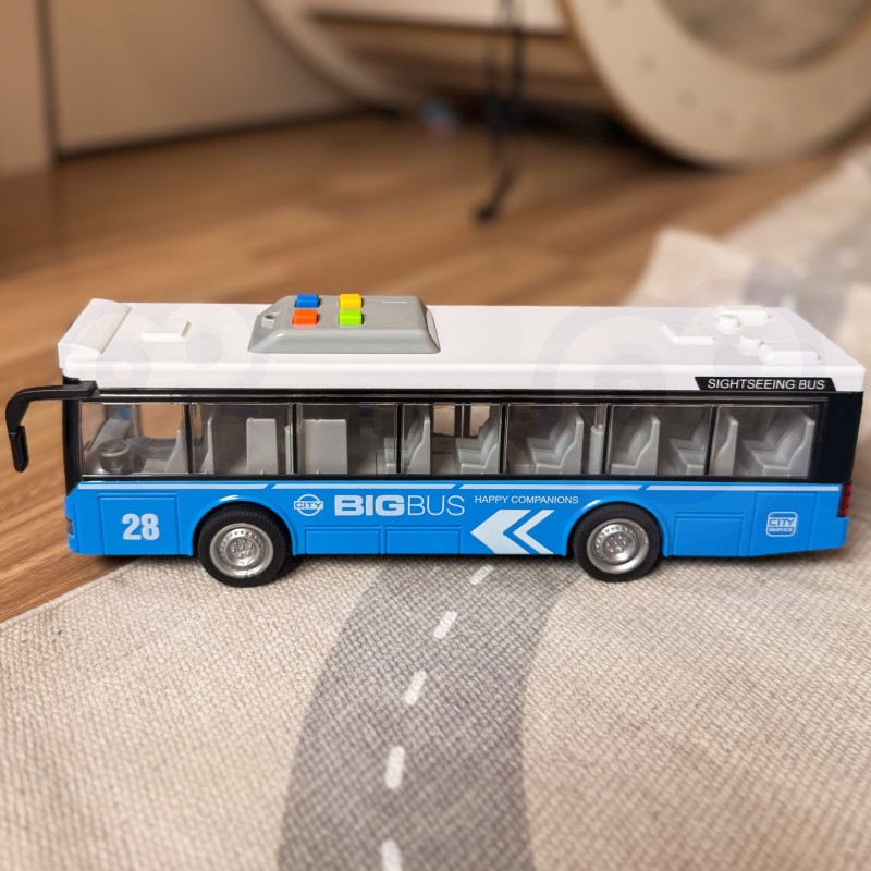 WOOPIE Autobus Miejski Interaktwny Elektryczny 1:16
