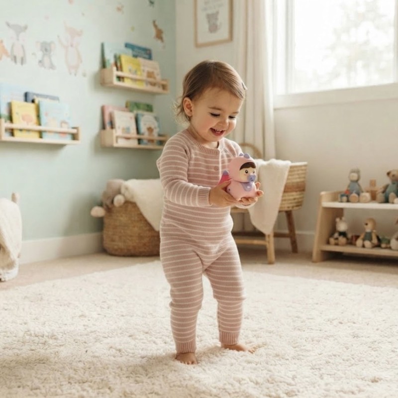 WOOPIE BABY Raczkujący Bobas Zabawka z Melodiami Świecąca