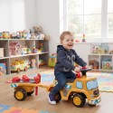 FALK Jeździk Ciężarówka Budowlana JCB z Przyczepą i Akcesoriami 1-3 Lat