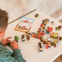 Woopie Magnetická stavebnica Stavenisko 115 ks – 3D pixelové kocky