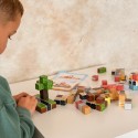 Woopie Magnetická stavebnica Stavenisko 115 ks – 3D pixelové kocky