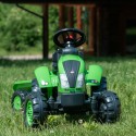 FALK Country Farmer Traktorek na Pedały z Przyczepką Zielony 2-5 lat