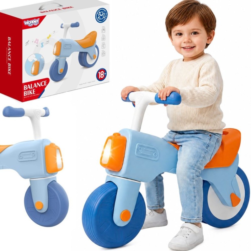 WOOPIE BABY Rowerek Biegowy Jeździk Dźwięk Światło 18m+