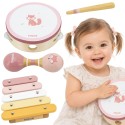 VIGA PolarB Zestaw Instrumentów Muzycznych Różowy