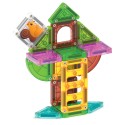 MAGNA-TILES Magnetická stavebnica microMAGS Treehouse Travel Set 24 dielov – Domček na strome