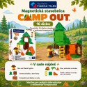 MAGNA-TILES Magnetická stavebnica Camp Out 16 dielov – Stanovačka v divočine