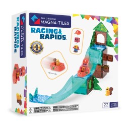 MAGNA-TILES Magnetická stavebnica Raging Rapids 27 dielov – Dobrodružná divoká rieka