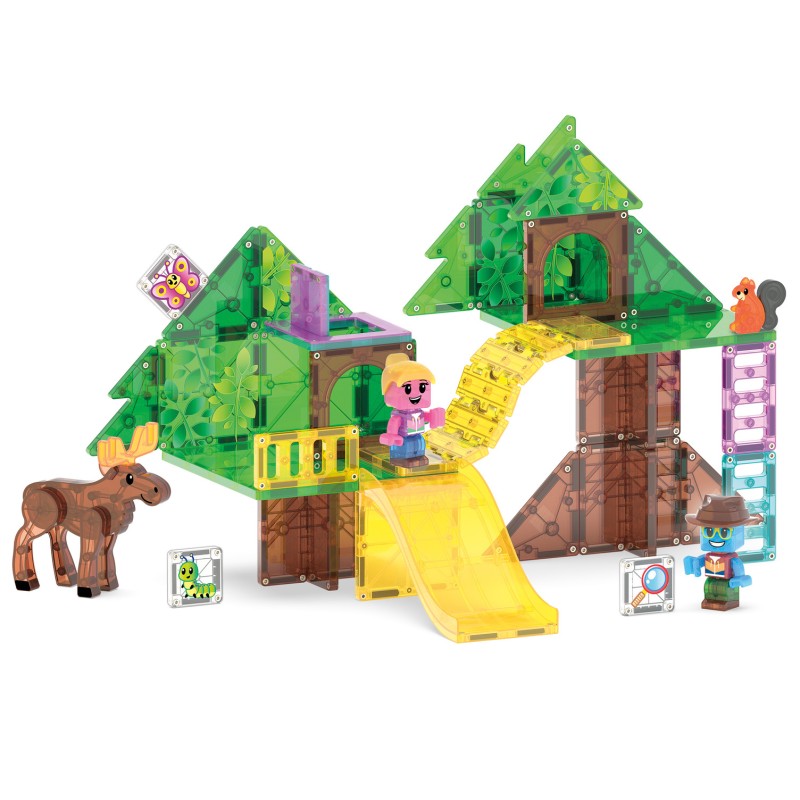 MAGNA-TILES Magnetická stavebnica Treetop Adventure 42 dielov