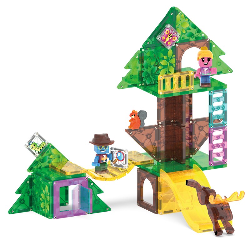 MAGNA-TILES Magnetická stavebnica Treetop Adventure 42 dielov