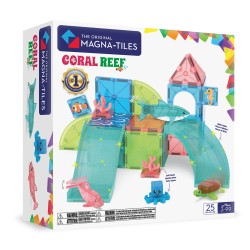 MAGNA-TILES Magnetická stavebnica Coral Reef 25 dielov – Podmorský svet
