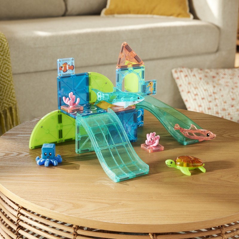 MAGNA-TILES Magnetická stavebnica Coral Reef 25 dielov – Podmorský svet