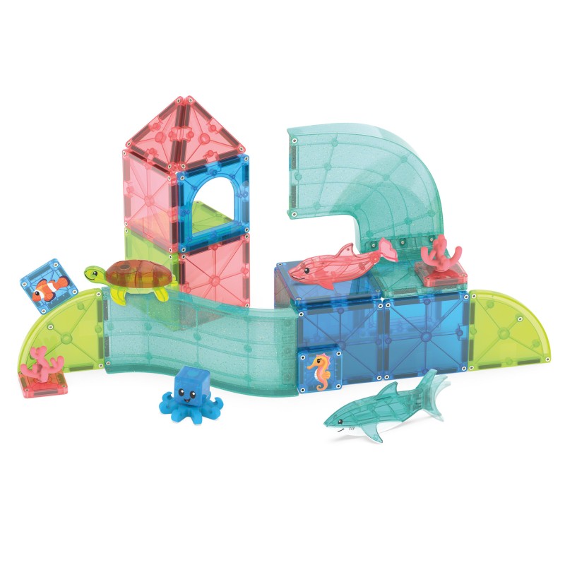 MAGNA-TILES Magnetická stavebnica Coral Reef 25 dielov – Podmorský svet