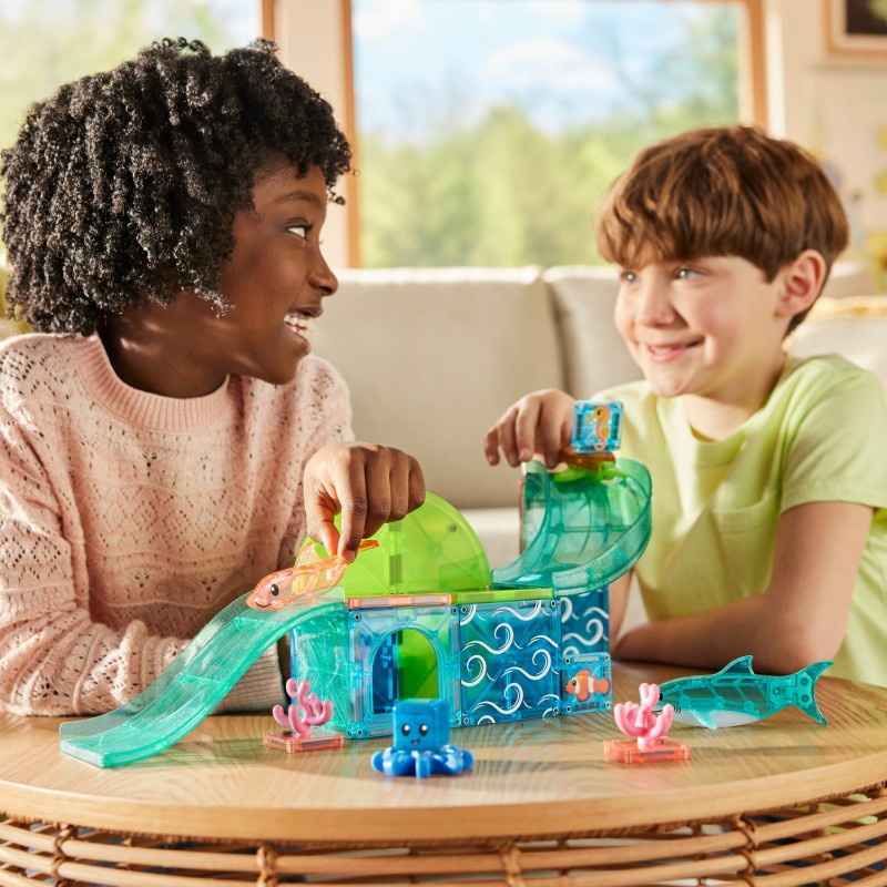 MAGNA-TILES Magnetická stavebnica Coral Reef 25 dielov – Podmorský svet