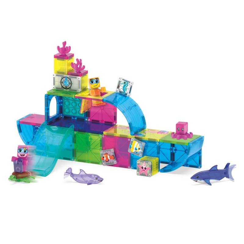 Magna-Tiles Magnetická stavebnica Undersea Adventure 58 dielov