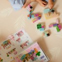 Woopie Magnetická stavebnica Kocky 86 ks – 3D pixelové kocky v Montessori štýle