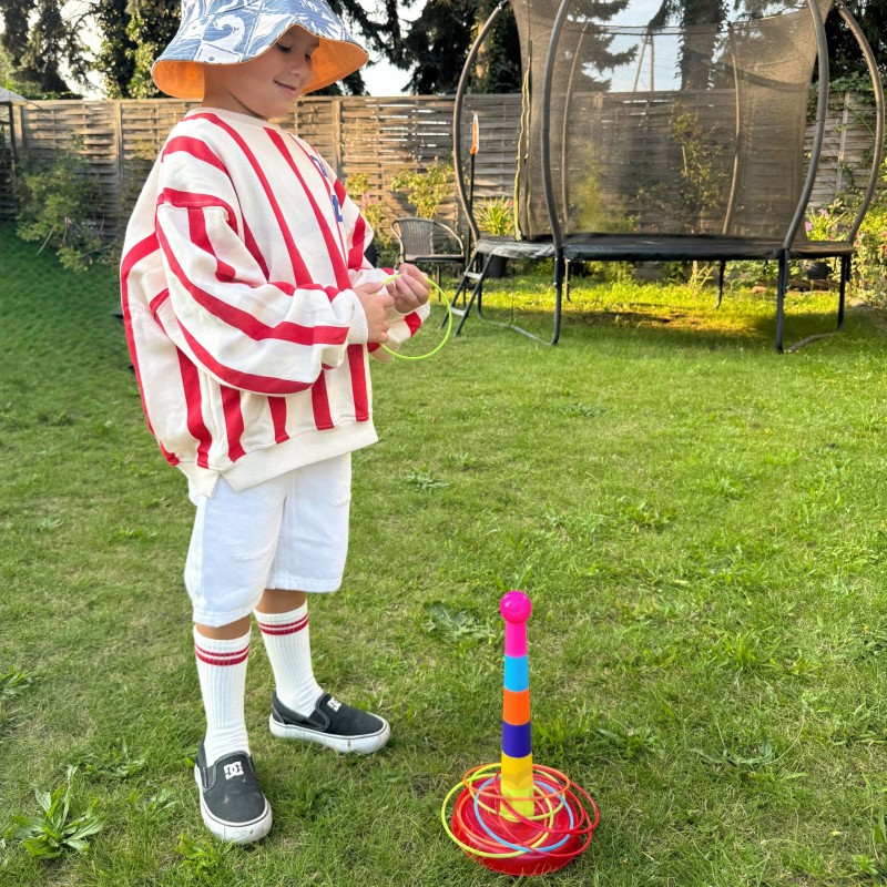 WOOPIE Gra Zręcznościowa Rzut do Celu Obręcze Ringo