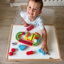 WOOPIE Magiczna Kolejka Kostkowa Klocki Konstrukcyjne Tor Antygrawitacyjny Magnetyczny 32el.
