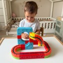 WOOPIE Magiczna Kolejka Kostkowa Klocki Konstrukcyjne Tor Antygrawitacyjny Magnetyczny 32el.