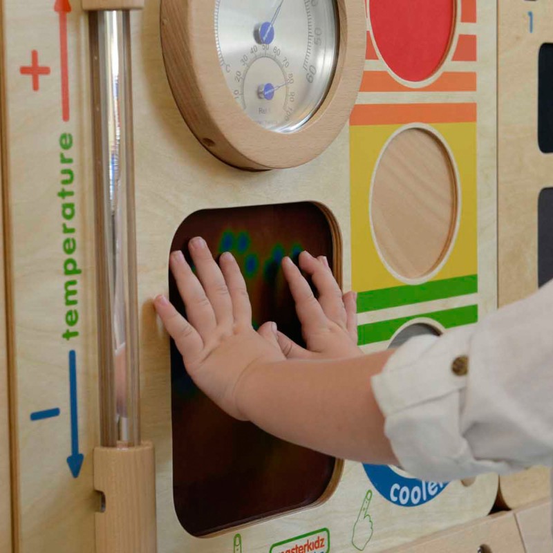 MASTERKIDZ Nauka o Temperaturze Ścienna Tablica Edukacyjna Flex
