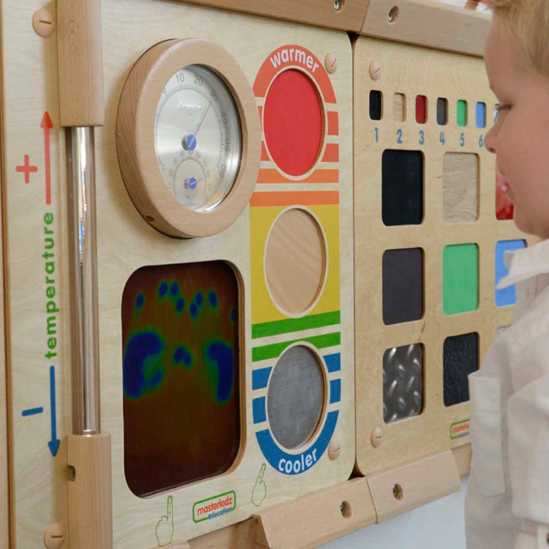MASTERKIDZ Nauka o Temperaturze Ścienna Tablica Edukacyjna Flex