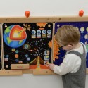 MASTERKIDZ Tablica Edukacyjna Ziemia Montessori