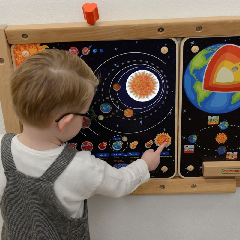 MASTERKIDZ Tablica Edukacyjna Układ Słoneczny