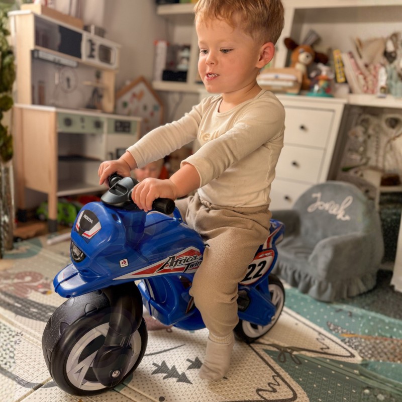 INJUSA Jeździk Motor Ścigacz Honda Biegowy