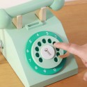 CLASSIC WORLD Klasyczny Drewniany Telefon dla Dzieci 4 el.