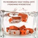 WOOPIE Stavebnica Vila z tehličiek – Kreatívny poschodový domček (352 dielov)