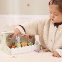 VIGA TOYS Drevená edukačná hračka - triedenie a počítanie