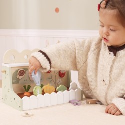 VIGA TOYS Drevená edukačná hračka - triedenie a počítanie