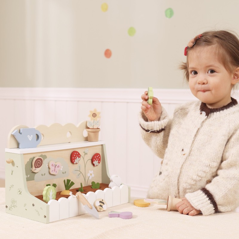 VIGA TOYS Drevená edukačná hračka - triedenie a počítanie