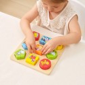 VIGA Puzzle Edukacyjne Drewniane Zwierzęta