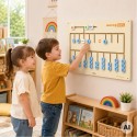 VIGA Tablica Sensoryczna do nauki liczenia Certyfikat FSC Montessori