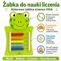 VIGA Drewniana Tablica Manipulacyjna Liczydło Żabka Certyfikat FSC Montessori