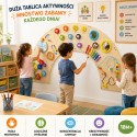 VIGA Tablica Manipulacyjna Ścienna Łuk Montessori