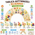 VIGA Tablica Manipulacyjna Ścienna Łuk Montessori