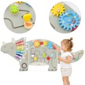 Viga Drevený nástenný aktivity panel Dinosaurus Triceratops – Edukačná tabuľa