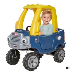Little Tikes Terénne auto nákladiak Cozy Truck tmavomodré – Dobrodružné odrážadlo