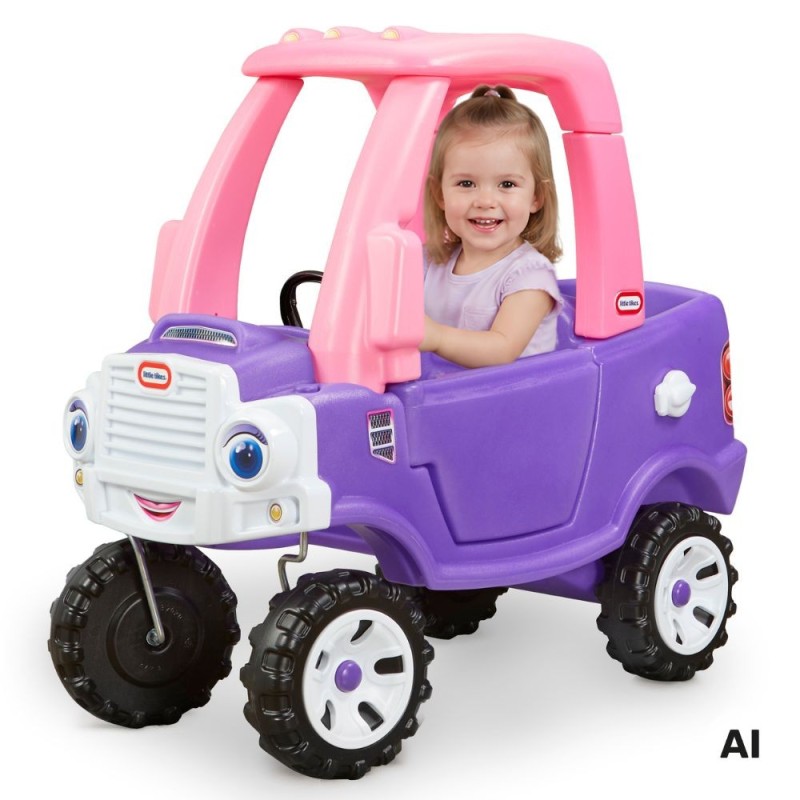 Little Tikes Terénne auto odrážadlo Cozy Truck ružovo-fialové