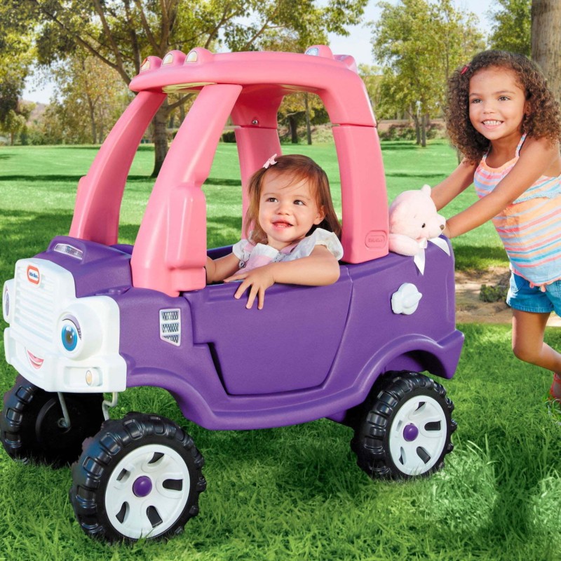 Little Tikes Terénne auto odrážadlo Cozy Truck ružovo-fialové