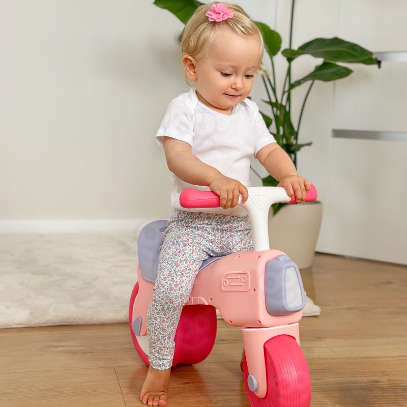 WOOPIE BABY Rowerek Biegowy Jeździk Dźwięk 18m+ Różowy