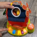 WOOPIE BABY Interaktívny domček Farma na triedenie s klavírikom a 7 plyšovými zvieratkami