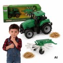 Woopie Traktor Rolniczy ze Zgrabiarką Maszyna Rolnicza dla Dzieci