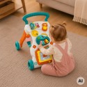 WOOPIE BABY Grający Chodzik z Znikopisem