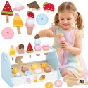 Viga Toys Drevená hračka pokladňa