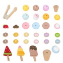 Viga Toys Drevená hračka pokladňa