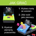 WOOPIE IQ Gra Logiczna Strategiczna Trening Mózgu "Head to Head" Układanie Wzoru na Czas