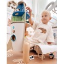 CLASSIC WORLD Drewniana Rakieta Domek dla Dzieci + Figurki 51el.