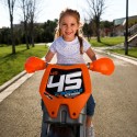 FEBER Motocykl Cross Pomarańczowy na Akumulator 6V dla Dzieci